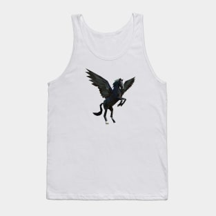 Black Pegasus Tank Top